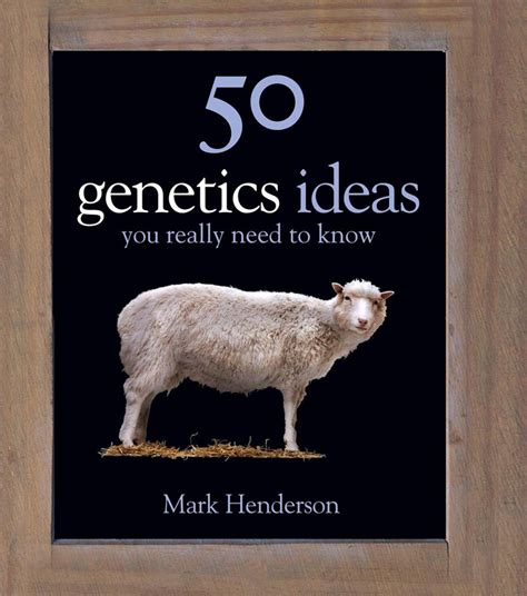 50 Genetics Ideas You Really Need to Know 50 Ideas You Really Need to Know series Epub