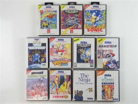 50 Legendary Sega Master System Games That'll Transport You Back to the '80s