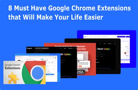 50 Most-Wanted Extensions To Make Life Easier