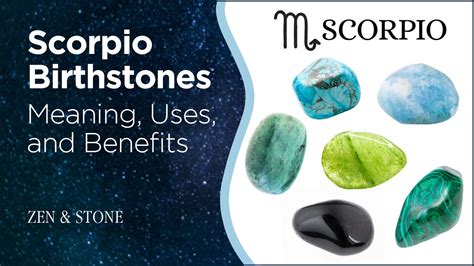 50 Scorpio Stone Uses That Will Transform Your Life: All the Secrets Revealed