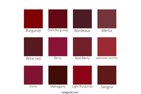 50 Shades of Burgundy: The Ultimate Guide to the Perfect Dress