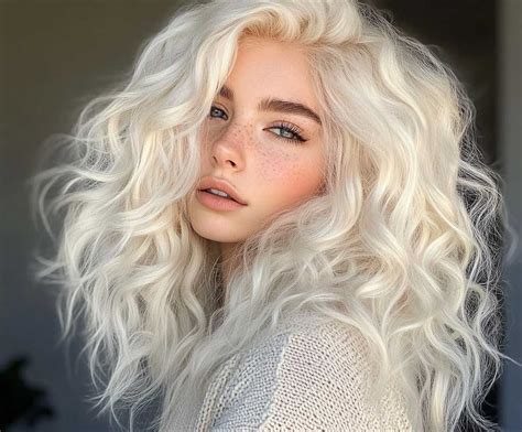 50 Shades of Platinum Blonde Curly Hair: A Comprehensive Guide