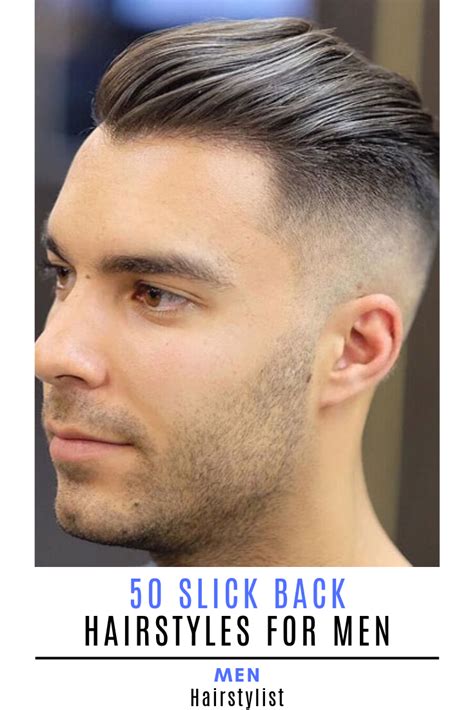 50 Slicked Back Hairstyle Ideas For Men