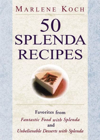 50 Splenda Recipes Epub