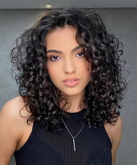 50 Stunning Curly Medium Length Hair Looks