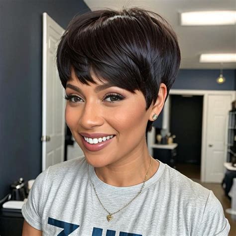 50 Trendy Short Black Wigs for a Daring Style