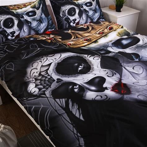 50 Unbelievable Skull Bedding Ideas That Will Make You Scream with Delight