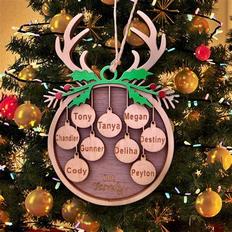 50 Unique Personalized Picture Christmas Ornaments for 2023