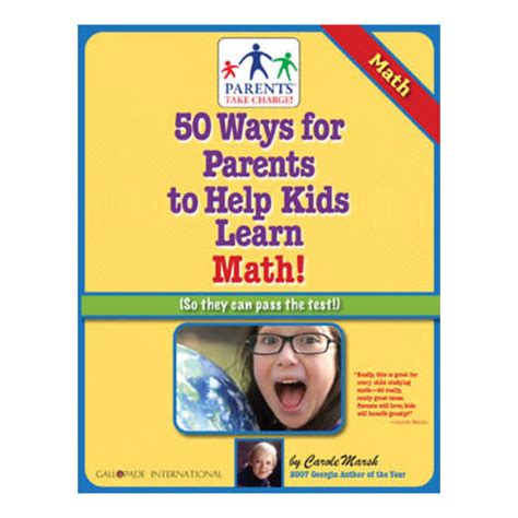 50 Ways for Parents to Help Kids Learn Math So they can pass the test Parents Take Charge PDF