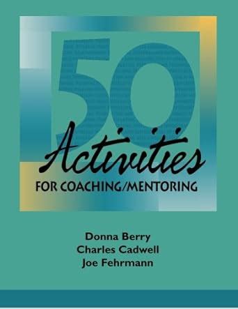 50 activities for coaching amp mentoring ebooks Ebook PDF