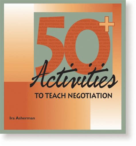 50 activities to teach negotiation 50 activities series PDF