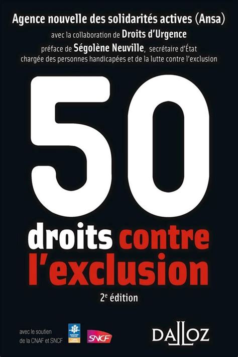 50 droits contre lexclusion savoir ebook PDF