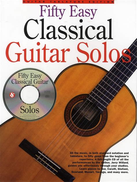 50 easy classical guitar solos Kindle Editon