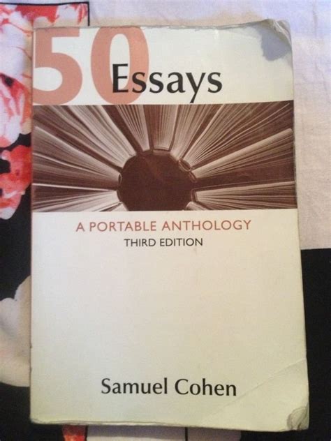 50 essays a portable anthology 3rd edition by samuel cohen Doc