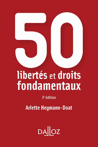 50 libert s droits fondamentaux dition PDF