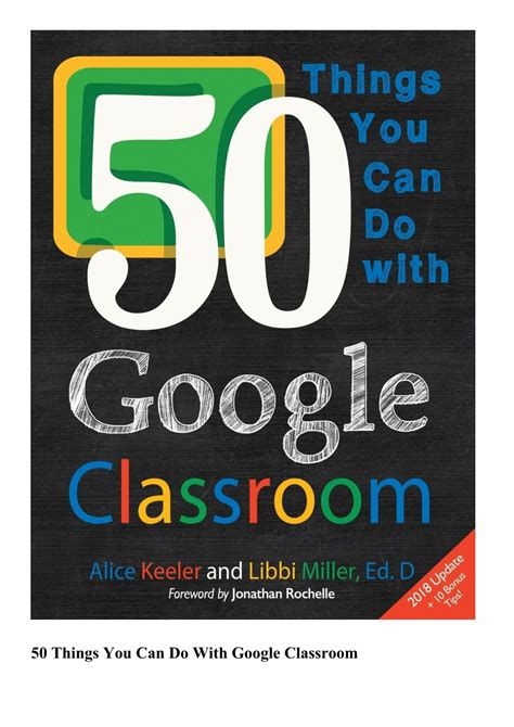 50 things you can do with google classroom Kindle Editon