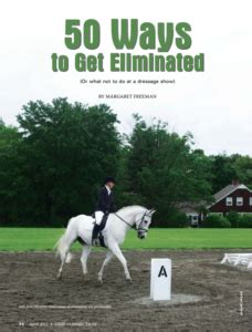 50 ways to get eliminated dressage Ebook Kindle Editon