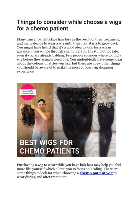 500,000+ Reasons to Choose Chemo Wigs