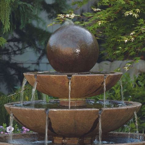 500+ Sphere Waterfall Fountains: Tranquility Meets Elegance