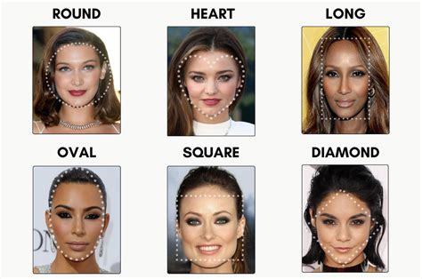 500 Face Shapes and Hairstyles: The Ultimate Guide to Finding the Perfect Pair