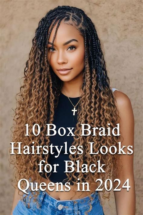 500 Stunning Black Box Braids Hairstyles That Will Turn Heads