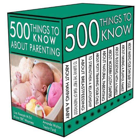 500 Things to Know About Parenting Box Set 10 Books from 50 Things to Know Books Kindle Editon