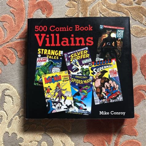 500 comic book villains Kindle Editon