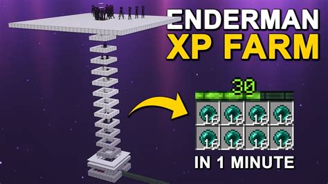 5000+ XP/Hour Enderman XP Farm: A Comprehensive Guide