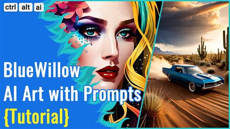 5000 Creative Prompts for BlueWillow Free AI Art Generator