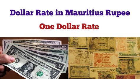 50000 Rupees Mauritius to USD: Find Out Today's Exchange Rate