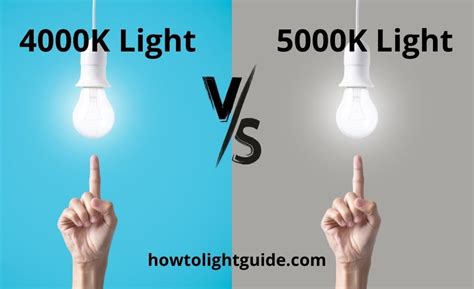 5000K vs 4000K: The Ultimate Guide to Choosing the Perfect Light Bulbs for Your Home