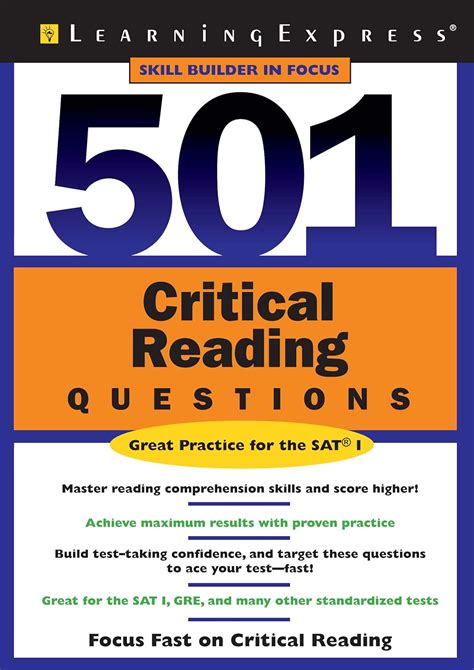 501 critical reading questions 501 series Reader