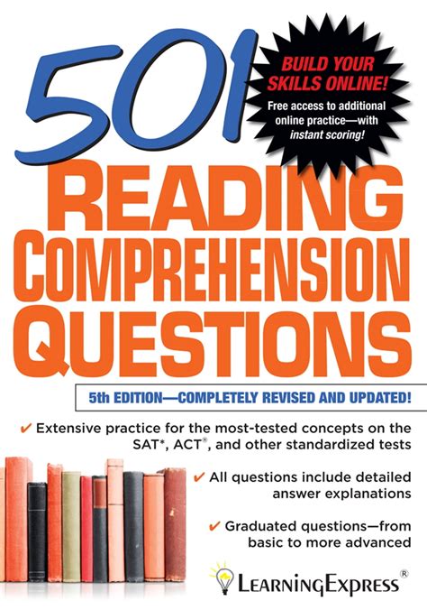 501 reading comprehension questions 5th edition Kindle Editon