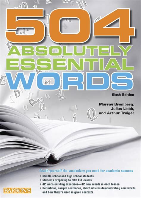 504 ABSOLUTELY ESSENTIAL WORDS ANSWERS Ebook Doc