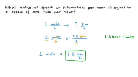 505 Kilometers to Miles per Hour: The Formula