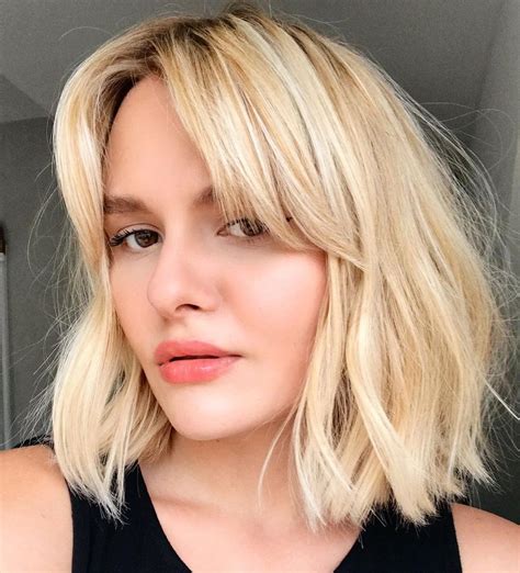 51 Blonde Bang Bob Styles With Excellent Bangs That Bring Out the Best of Your Face