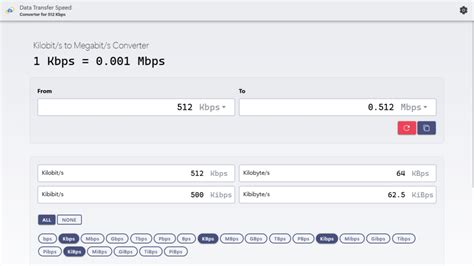 512 kbps to mbps: Understanding the Bandwidth Conversion