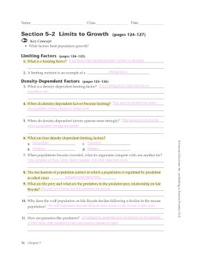 52 Limits To Growth Worksheet Answer Key Epub