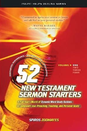 52 New Testament Sermon Starters Book One Epub