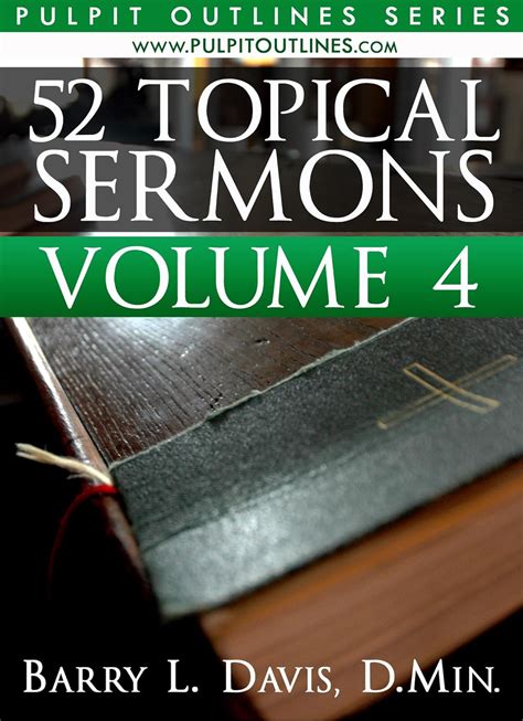 52 Topical Sermons Volume 4 Reader