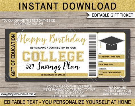 529 Gift Certificate: The Perfect Gift for College Savings