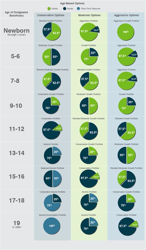 529 Investment Strategies by Age Groups