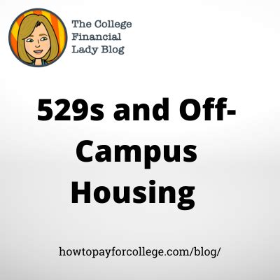 529 for off campus housing