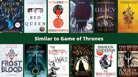 53 Books Similar to Game of Thrones