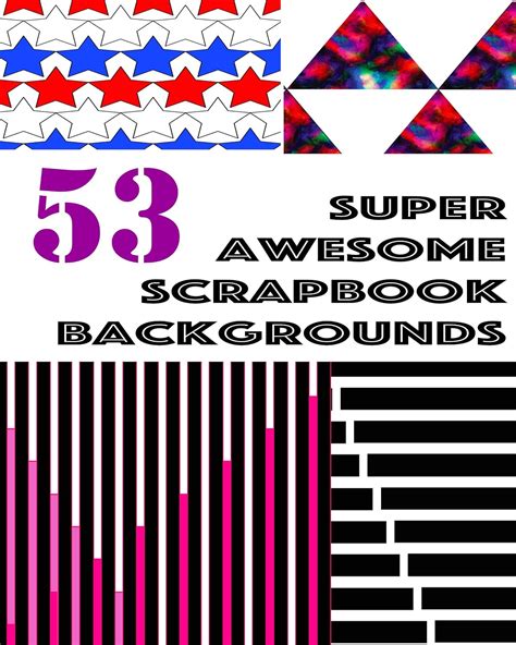 53 super awesome scrapbook backgrounds Epub