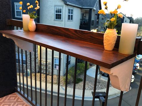 55+ Balcony Railing Table Ideas That Will Inspire You