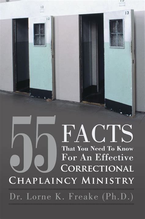 55 Facts That You Need to Know for an Effective Correctional Chaplaincy Ministry Doc