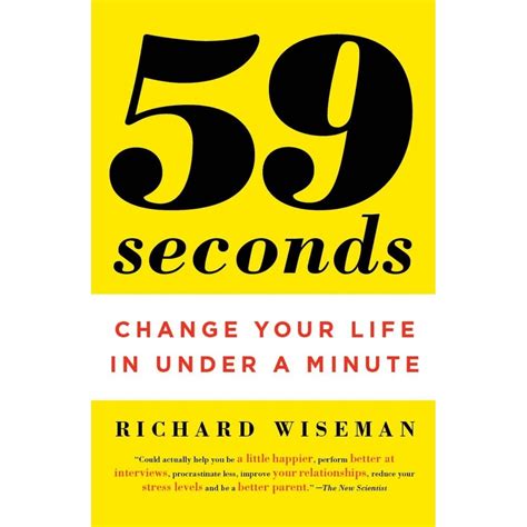 59 Seconds Change Your Life in Under a Minute Reader