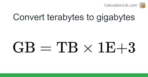 5TB to GB: Convert Terabytes to Gigabytes with Ease