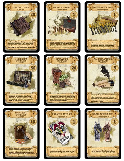 5e artisan tools